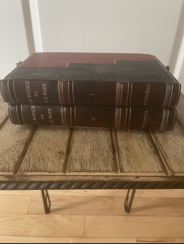 "LE ROUGE ET LE NOIR" STENDHAL ~ Vintage Edition 1931