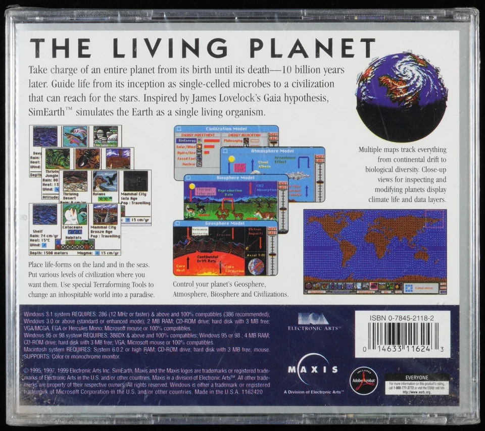 SimEarth: The Living Planet, WATA 8.0 B+ - Image 4 of 4