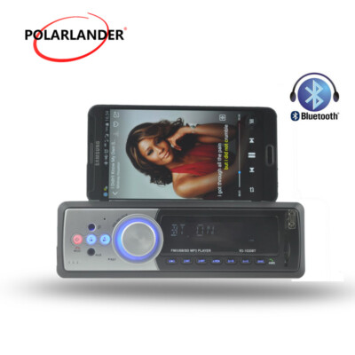 USB SD MMC Card Reader Car Audio Stereo Bluetooth ＋Microphone 1 DIN FM Receiver