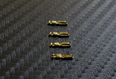 STANLEY-ENGINEERING High Quality 24K Oro Chapado en Plata Conector Clips Para Phono Cartucho Bolos