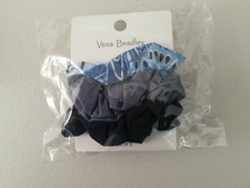 Vera Bradley Scrunchie Set of 3 Blue Star Medallion