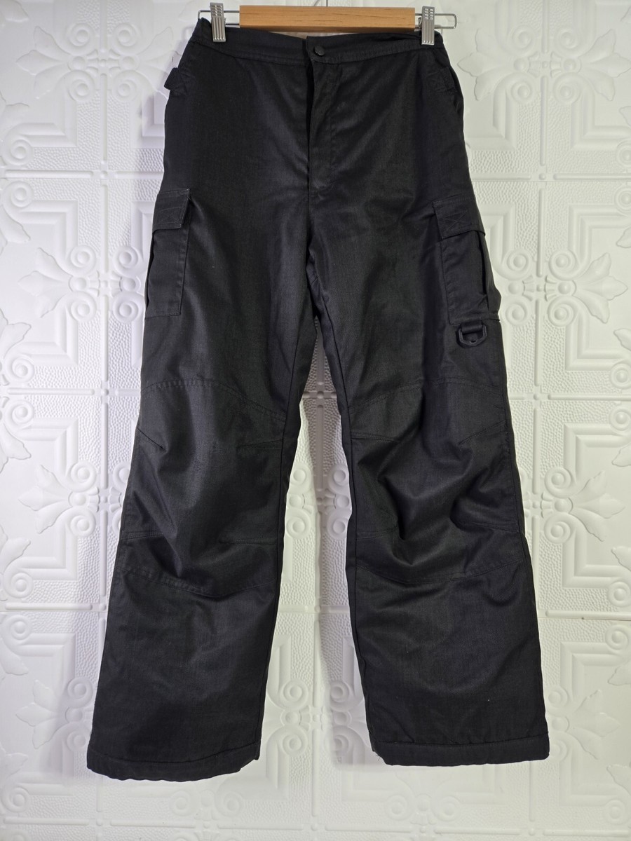 RAWIK Youth Size Large Insulated Ski Snow Pants, Black, Winter Outdoor Gear
