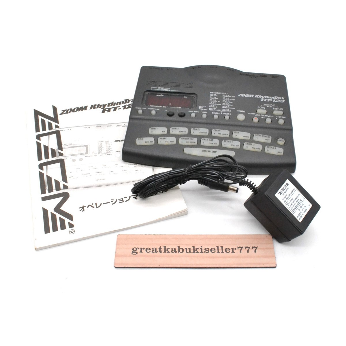 Zoom リズムマシン　Rhythmtrak　RT-123 9jupf8b Amazon.com: Zoom RhythmTrak RT-123 Drum Machine : Musical