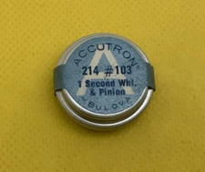 Accutron By Bulova 214 #103  Second Wheel And Pinion. Sealed. NOS