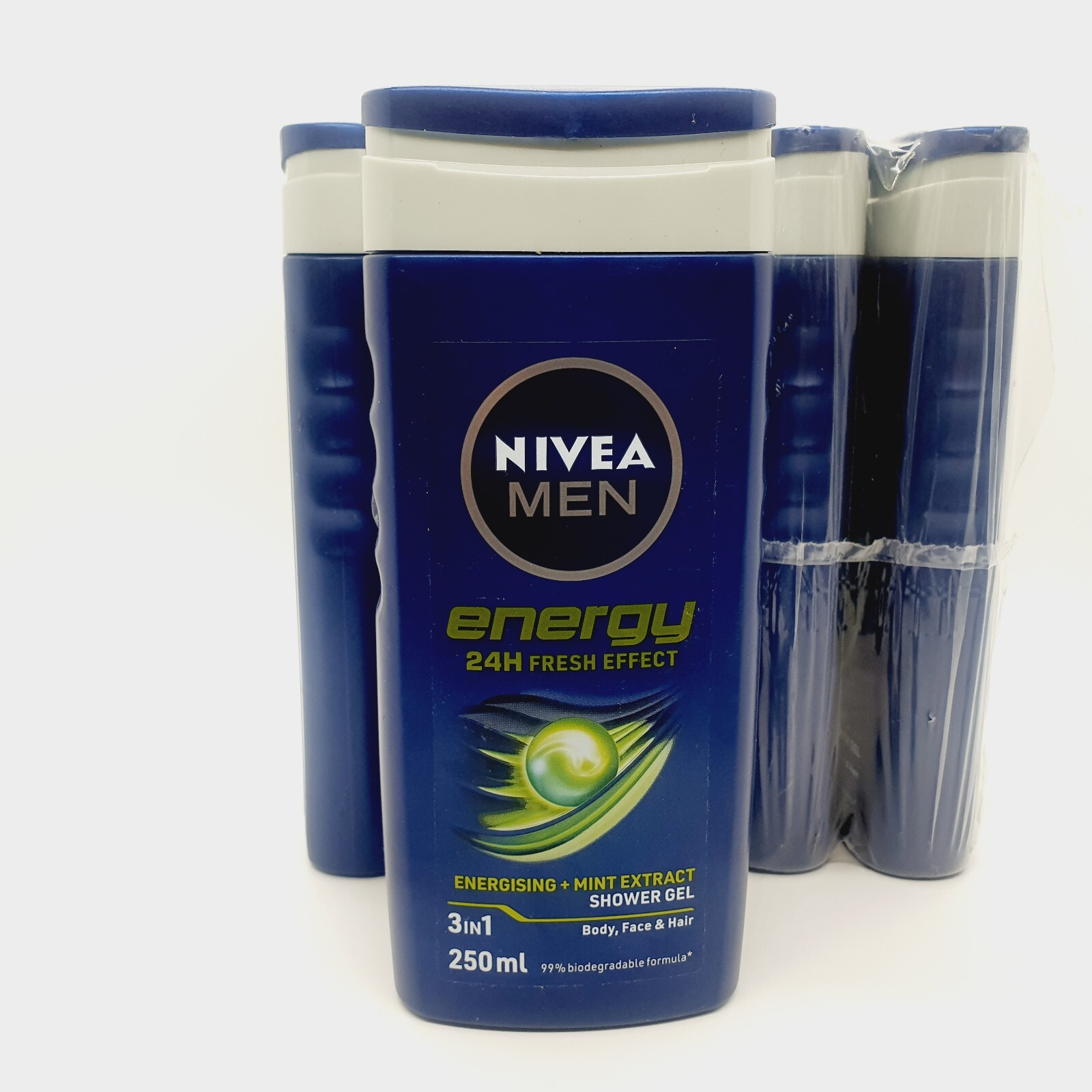 Nivea Men Energy Shower Gel 250ml Pack Of 6