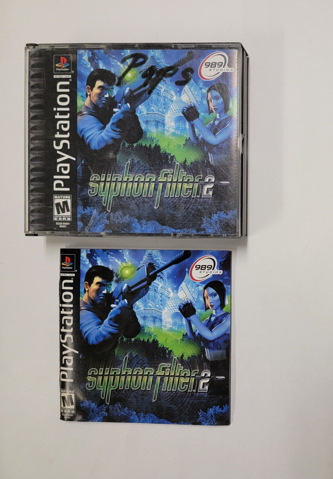 Syphon Filter 2 (Sony PlayStation 1, 2000) for sale online