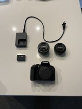 Canon 800d with 24mm and 50mm Lens charger Included 