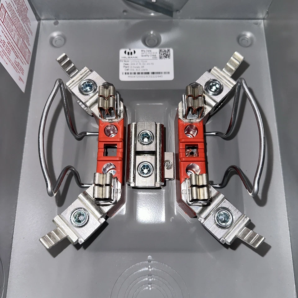 Milbank® U1773-XL-TG-KK 1-Position Meter Socket, 600 VAC, 200 A, IN STOCK - Image 2 of 3