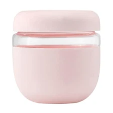 W&P Blush Pink and Mint Green 24 oz Tritan Plastic Seal Tight Bowl