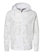 Independent Trading Co. EXP54LWZ Men's Lightweight Windbreaker Full-Zip Jacket