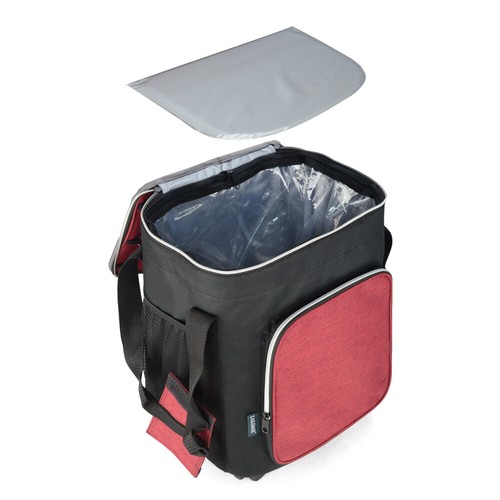 EAGLEMATE 36L Soft Collapsable Rolling Picnic Cooler Bags On Wheels BPA FREE - Picture 51 of 65