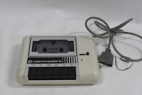 Vintage Commodore 64 C2N 1530 Datassette Cassette Player - UNTESTED AS IS - 第 1/12 張圖片
