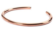TROLLBEADS Bangle bracciale rame rigido aperto TCUBA-00004 Misura M