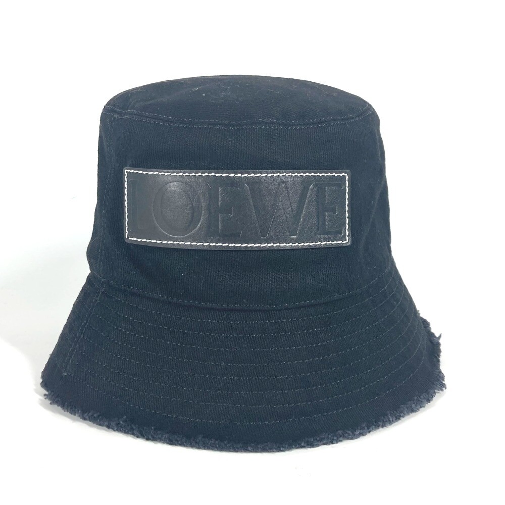 LOEWE K820HB1X20 Stitched brim, fringed edges Logo Patch  display picture 1