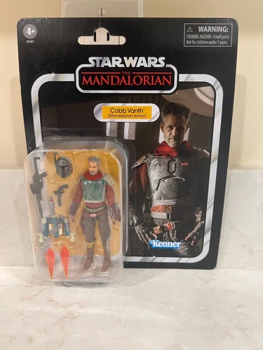 STAR WARS The Vintage Collection Cobb Vanth (Mandalorian Armor) Deluxe 3.75 Inch