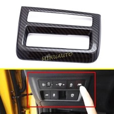 Cubierta de interruptor de luz interior de fibra de carbono para Hyundai Sonata 2020-2023