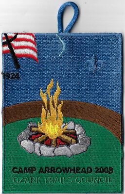2008 Camp Arrowhead Ozark Trails Council Est. 1924 [X-1549]
