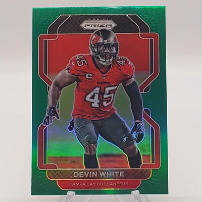 2021 Panini Prizm Green #296 Devin White Tampa Bay Buccaneers