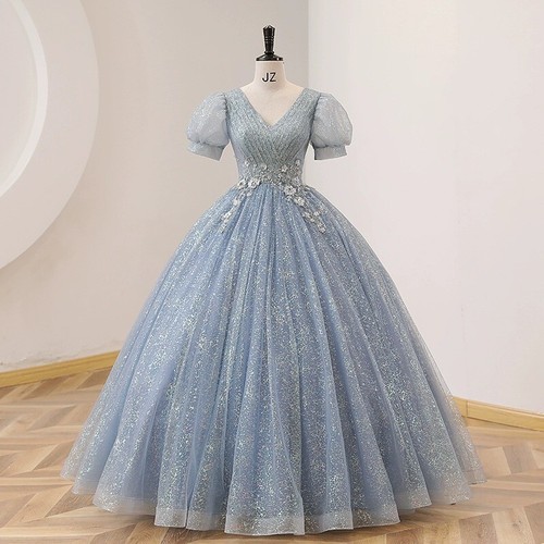 Noble Evening Formal Party Ball Gown Prom Bridesmaid Acting Host Dress TSJY16888 - Picture 10 of 10