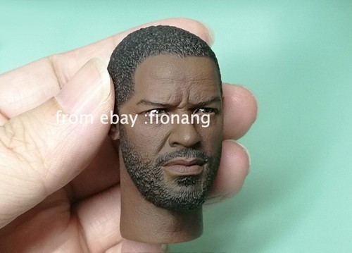 1/6 The Book Of Eli Denzel Washington Head Carving A12 - Picture 2 of 3