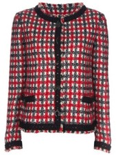 Moschino Tweed Jacket Sz 40 = Us 4 - Nwt