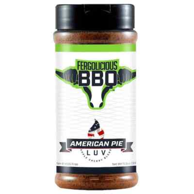 11.8 oz. Fergolicious BBQ American Pie Luv Flavor Rub Savory Spice Seasoning
