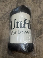 New UnHide For Love Not Fur Lil' Marshmallow Blanket Chocolate Hare Brown 50x60