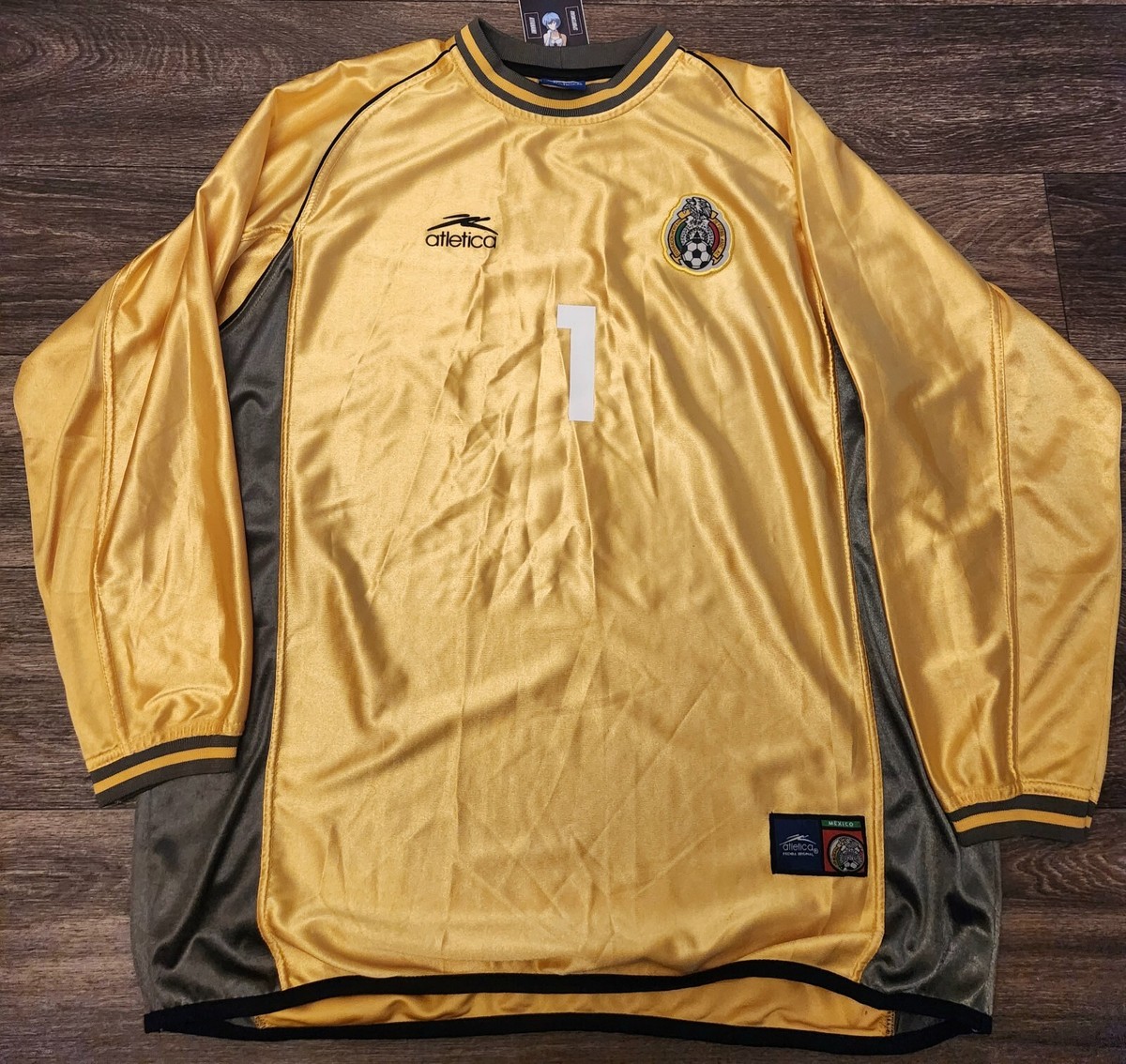 Maillot Mexique 2002 Jorge Campos Atletica Taille L - Coupe Du Monde, Occasion