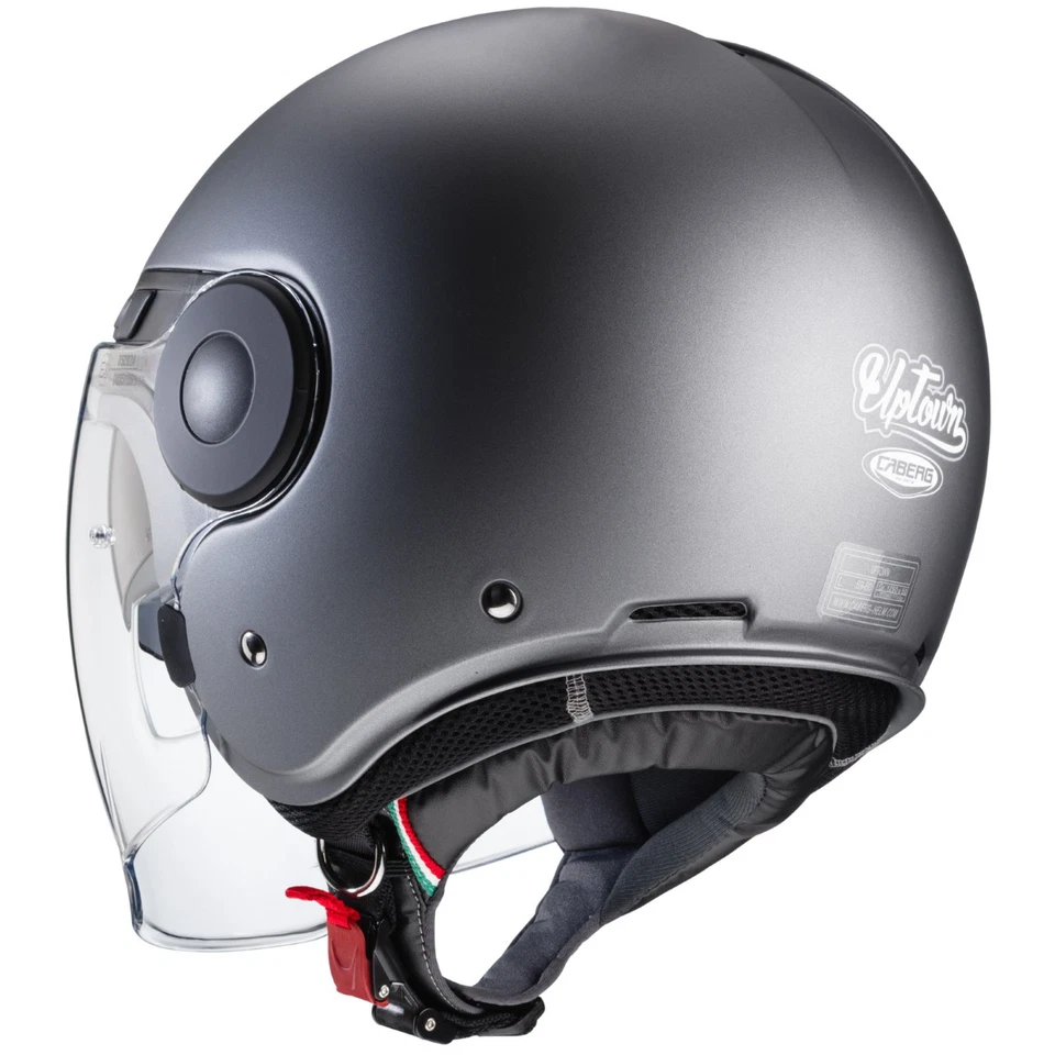 Caberg Uptown matt-gun metallic Jethelm Motorradhelm Rollerhelm - Bild 3 von 3
