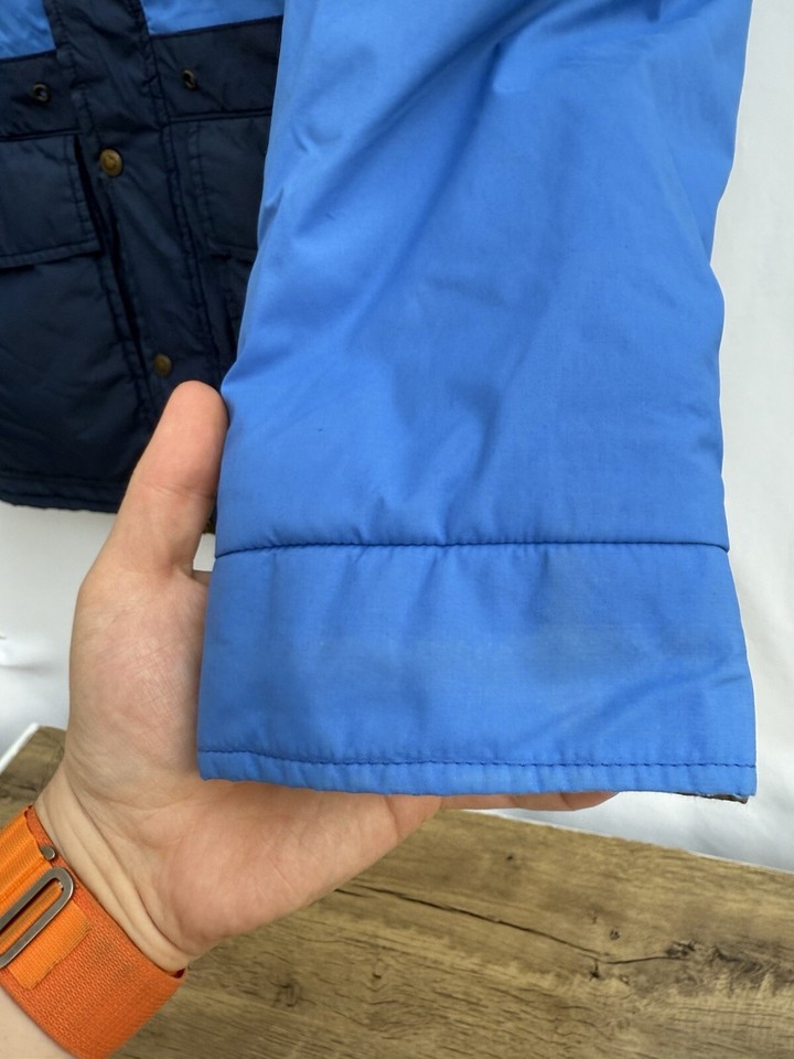 Vintage 90s Sprayway Gore Tex Coat Navy Blue Winter Waterproof Jacket