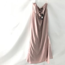 Fashion Nova Melody Mermaid Maxi Dress Size 1X Mauve Prom Long Strapless New