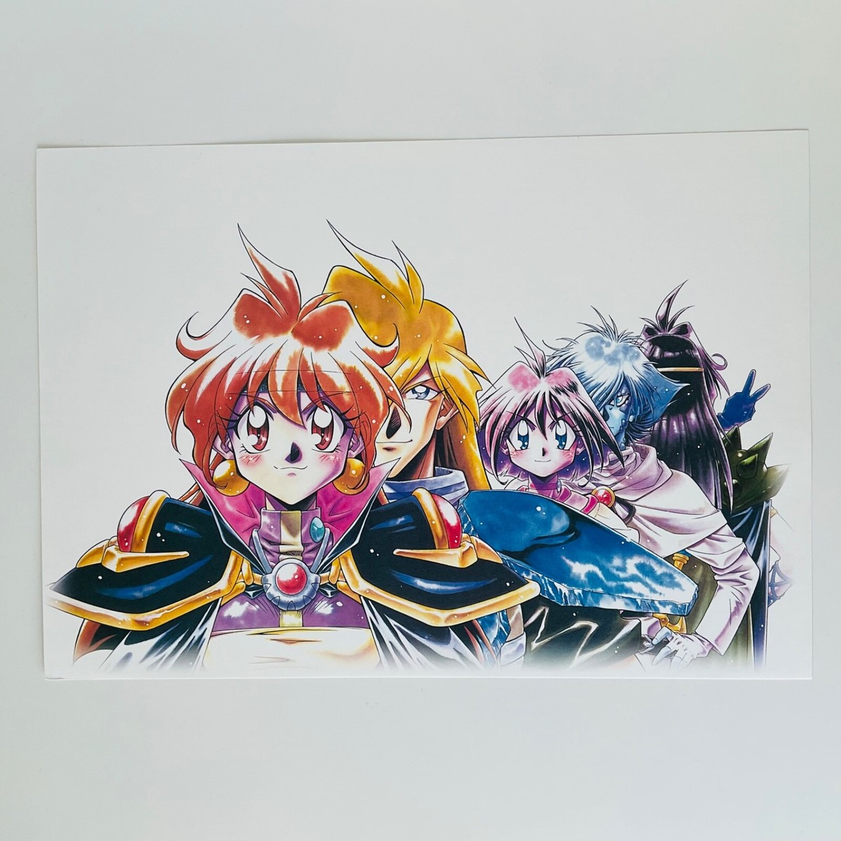 Slayers Lina Gourry Amelia Zelgadis - Print Poster Anime Hajime