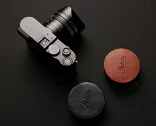 New Handmade Genuine Leather Lens Cap Protection Cover For Leica Q Q2 QP Typ116