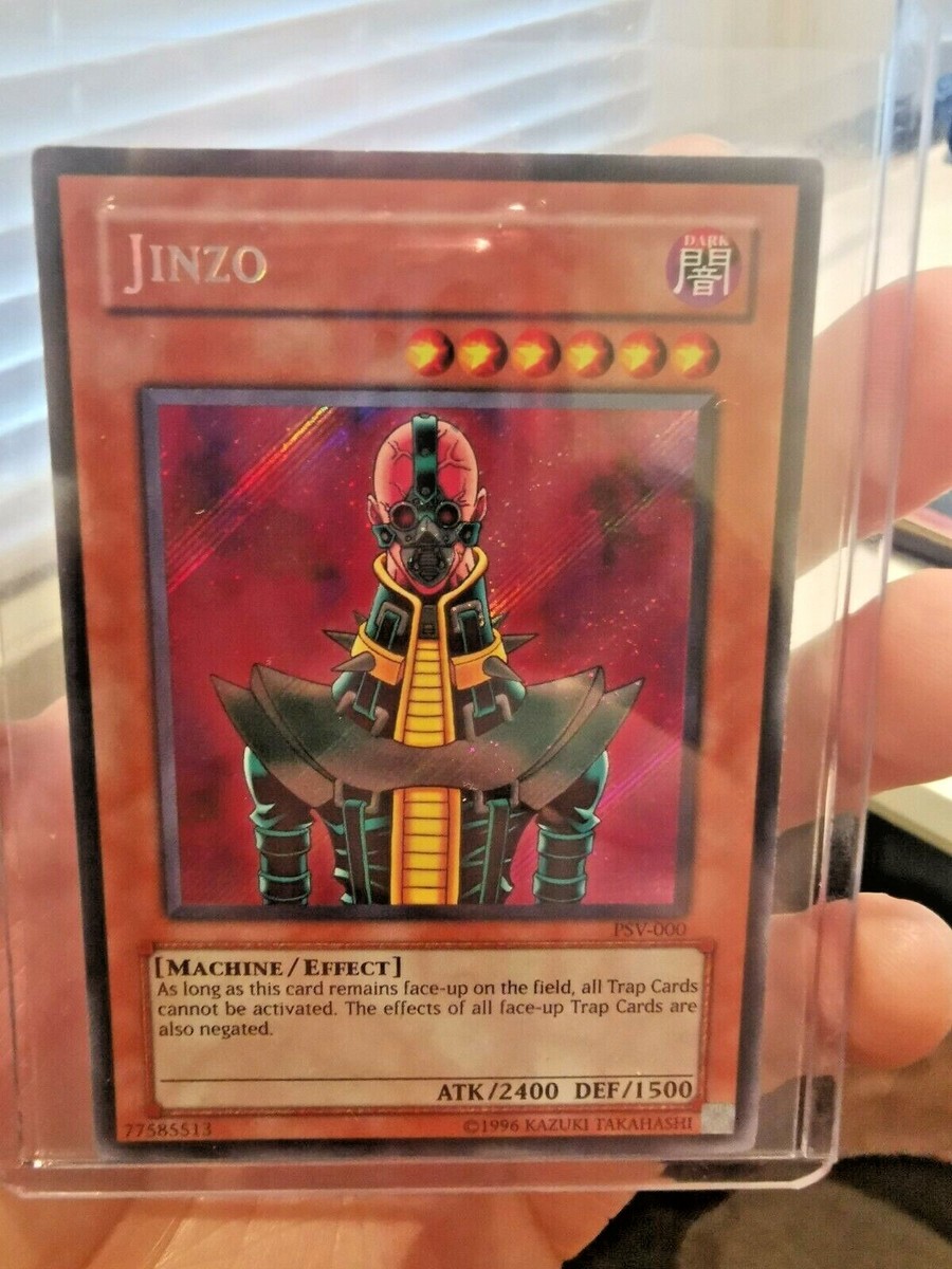 JINZO PSV-000 SECRET RARE YUGIOH HOLO MINT | eBay