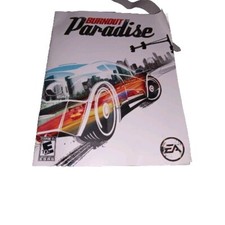 Manual Only Burnout Paradise Sony Playstation 3 Authentic Instruction Booklet