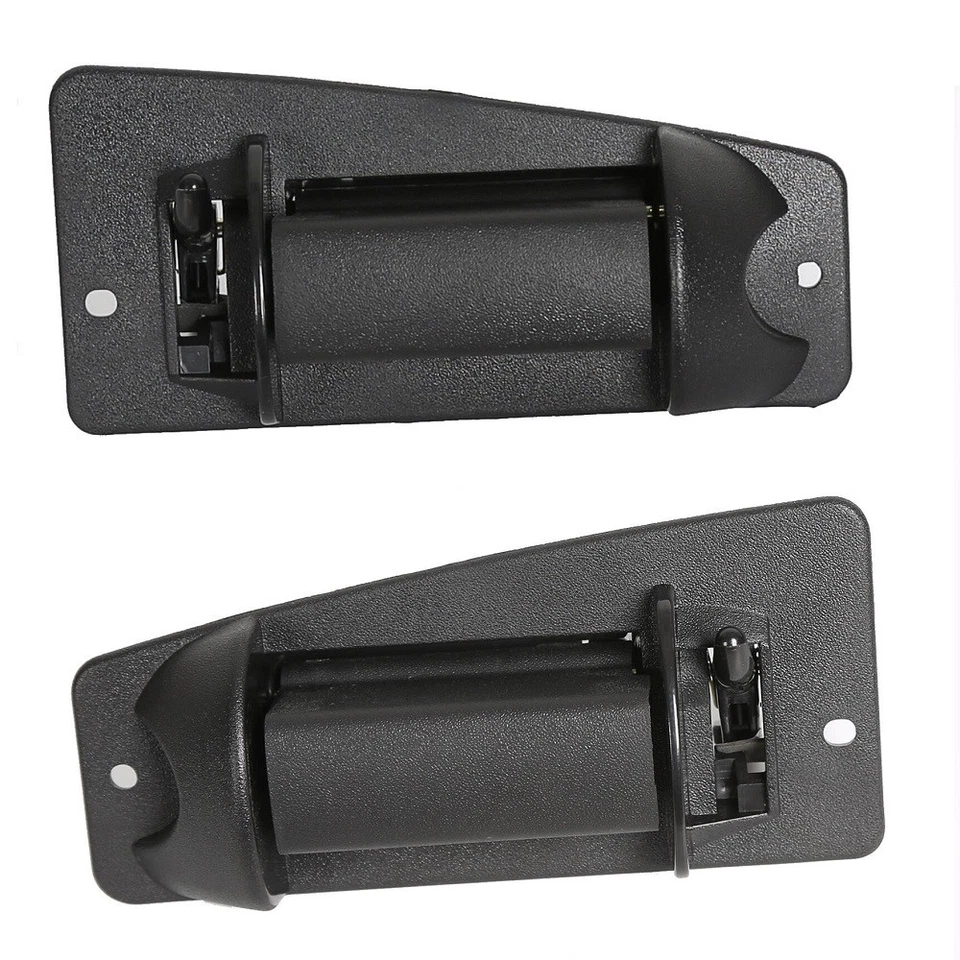 Par de manijas de puerta extendidas traseras para Chevy Silverado GMC Sierra 1500 2500 1999-07 Foto 3 de 4