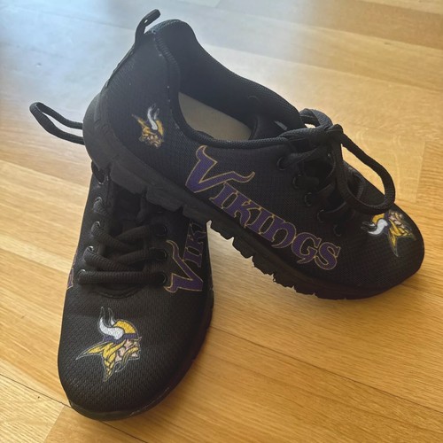 MN Vikings NFL Damen 5,5 EU 36 LOGO Lila Tennisschuhe Minnesota