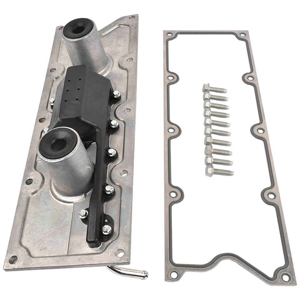 Cubierta de aluminio del motor Valley para Chevrolet Corvette Base Z06 5,7 L V8 GAS 2004 Foto 2 de 4