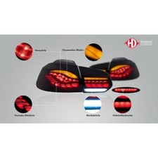 DIEDERICHS 2215698 Heckleuchtensatz, Rückleuchtensatz beidseitig hinten für VW G