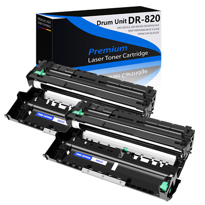 2 PACK for Brother DR820 Drum Unit DCP-L5500DN MFC-L6800DW MFC-L5900DW HL-L5000D