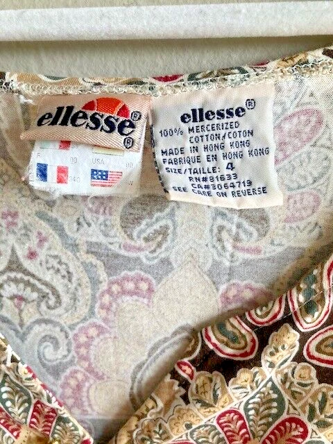 Ellesse Mujer Tenis Top US Talla 4 Hong Kong Foto 3 de 3