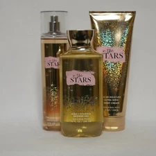 Bath & Body Works In The Stars Body Mist, Body Cream, Shower Gel 3 Piece Set!