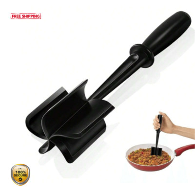 1pc Heat-Resistant Meat Chopper - Ground Beef & Hamburger Smasher Tool - NEW