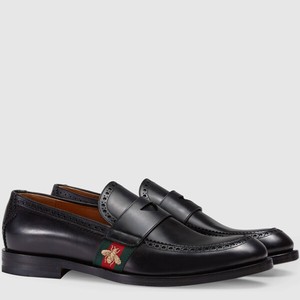 gucci bee loafers womens