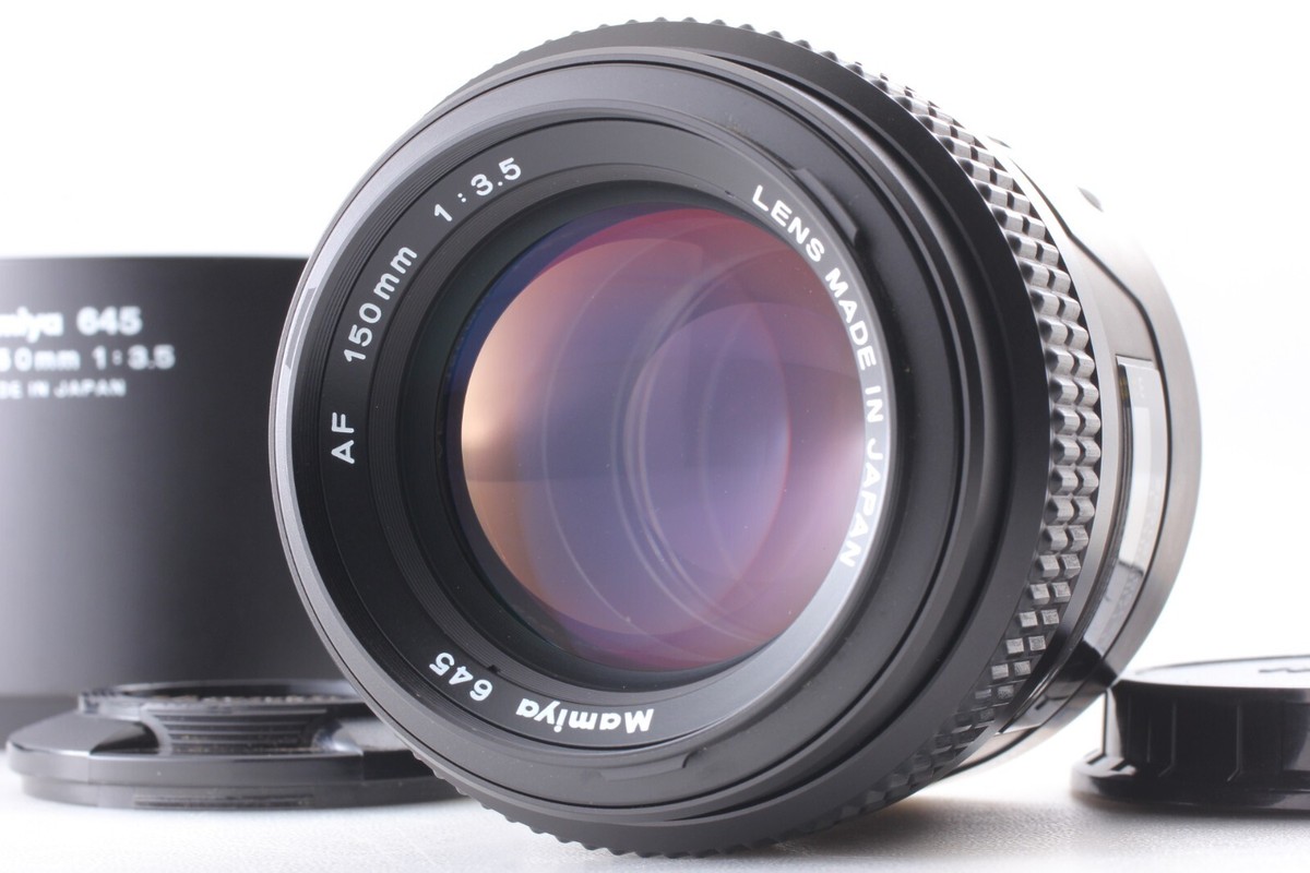 Top Mint w/ Hood] Mamiya AF 150mm f/3.5 Lens for 645 AF D II