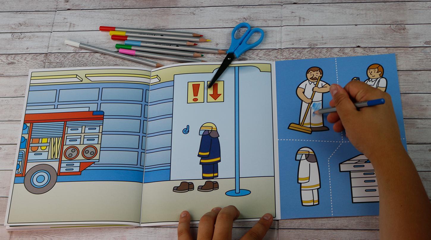 Thumbnail - Wir Basteln - Malen, Ausschneiden, Kleben - Feuerwehr Norbert Pautner