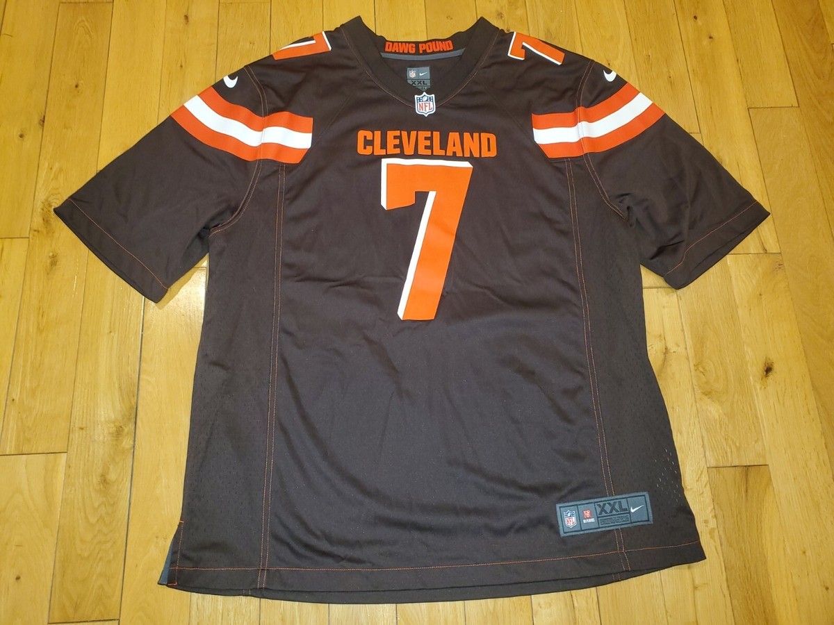 2017 Nike DeShone Kizer CLEVELAND BROWNS #7 Men's NFL Football