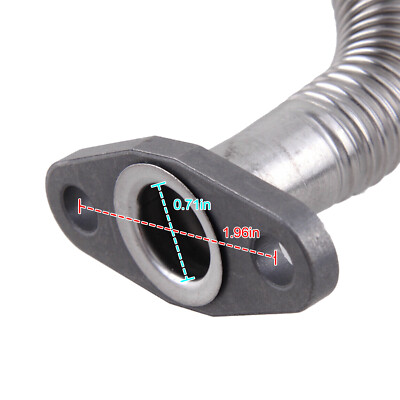 NEW Turbo Oil Return Drain Line Tube Fit for Dodge Cummins 5.9L