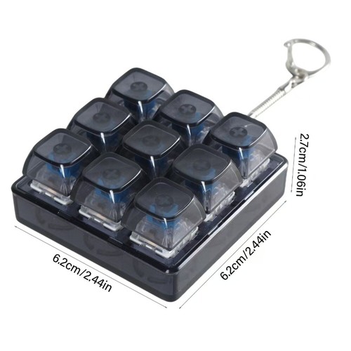 Keys Button Finger Keyboard Cap DIY Keyboard Clicker Toy New Pinch Toy Adult - Picture 13 of 16