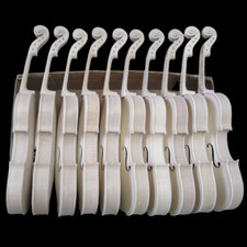 10pcs 4/4 Unfinished violins Flame Maple Russian spruce Handmade white violins